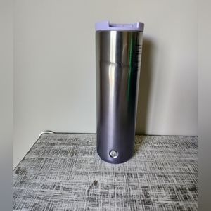 Starbucks Green/Purple/Silver Vacuum Insulated Stainless Steel Tumbler 20 Fl Oz